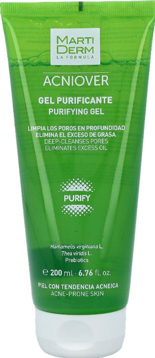 Actual product image Martiderm Acniover Purifying Gel (Cleansing gel, 200 ml)