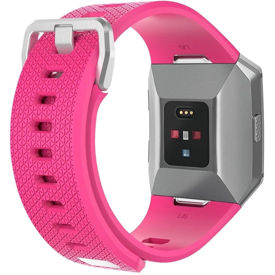 Thumbnail - Strap-it Silikonarmband (Silikon, Ionic), Uhrenarmband, Rosa