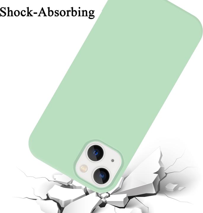 Produktbild Cadorabo Hülle für Apple iPhone 14 im TPU Liquid Silicone Case Style (Apple iPhone 14)