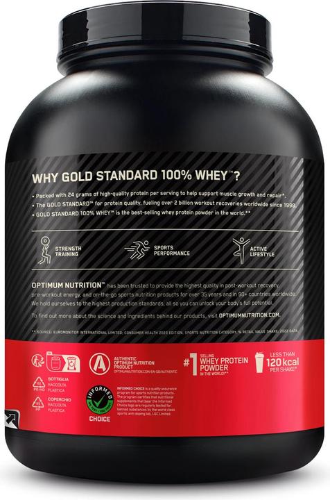 Produktbild Optimum Nutrition Gold Standard (Salted Caramel, 1 Stk., 2300 g)