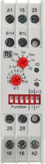 Produktbild RS PRO DPCO Time Relay Multi-range 24-240Vac/dc