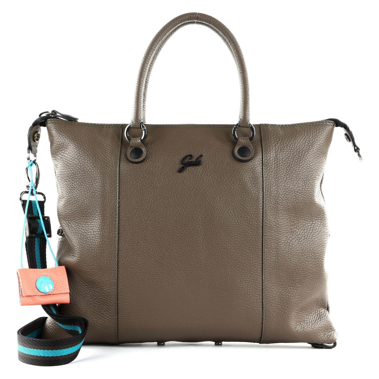 Gabs, Damen, Handtasche, G3 Plus Tg Bull Black Shoulder Bag, Braun