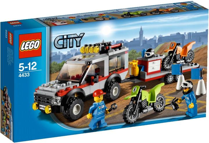 Image du produit LEGO City – Le transporteur de motos tout-terrain (4433, LEGO City)