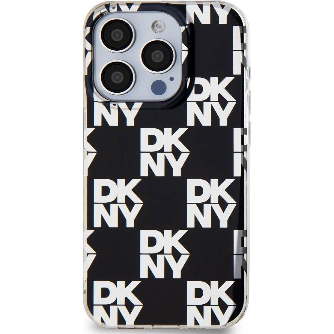Thumbnail - DKNY PC/TPU Checkered Pattern Case for iPhone 14 Pro Max Black (Apple iPhone 14 Pro Max), Smartphone Hülle, Weiss