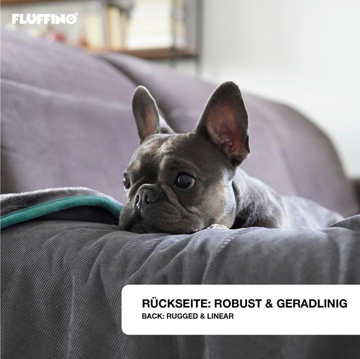 Produktbild Fluffino Hunde-Decke 150 x 100 cm, Grau (Hund)