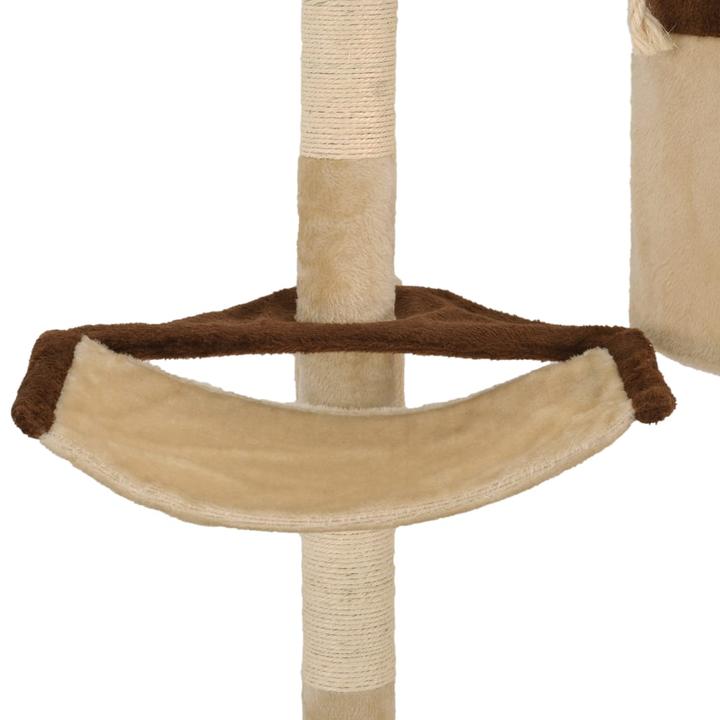 Produktbild vidaXL Kratzbaum (194 cm, Beige und Braun)