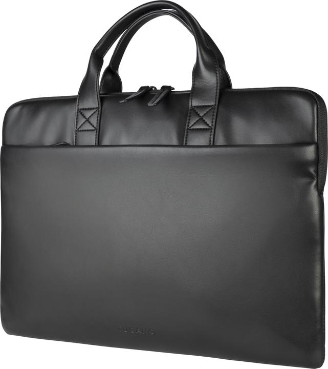 Produktbild Tucano Sülearvuti õlakott 15.6" Isotta nahkne, must (16", Apple)