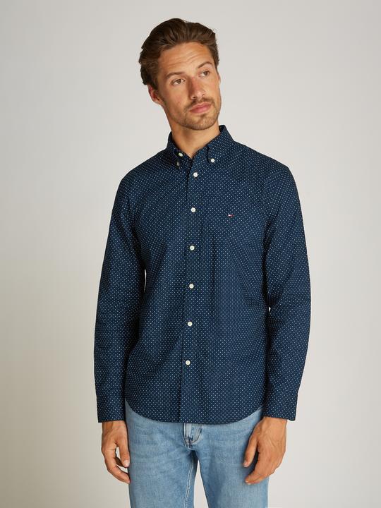 Produktbild Tommy Hilfiger Flex Poplin Polka Dot Regular Fit (XS)