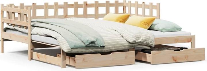 Actual product image vidaXL ausziehbares Tagesbett