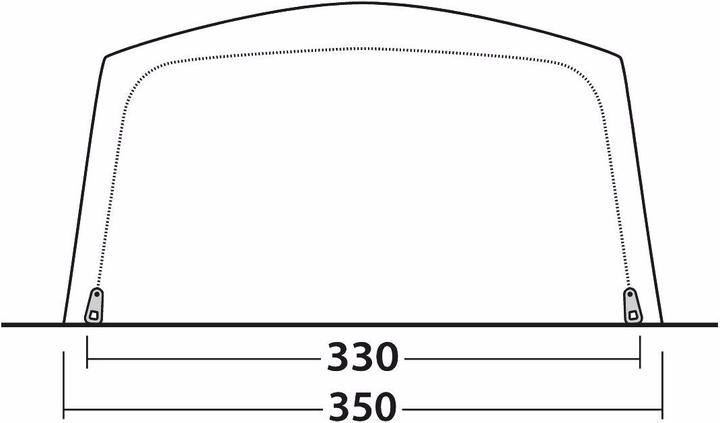Immagine prodotto Outwell Rockland 5P (Tenda a tunnel, 34.60 kg, 5 persone)
