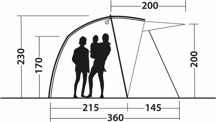 Immagine prodotto Outwell Woodcrest (Tenda, 11.60 kg, 1 persona)