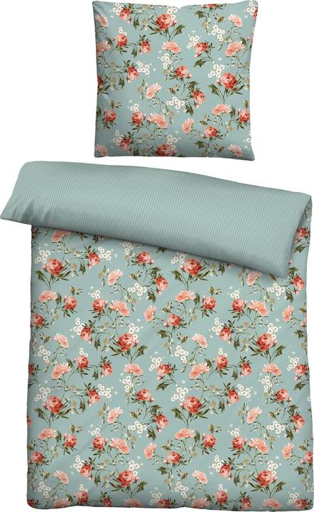 Image du produit Möbel-Eins Baumwoll-Renforce (Set de linge de lit, 135x200 cm)