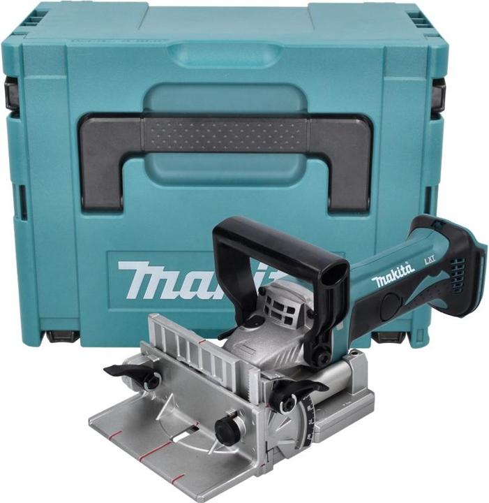 Image du produit Makita DPJ 180 ZJ Fraise à rainurer sans fil 18 V 100 mm + Makpac - sans batterie, sans chargeur