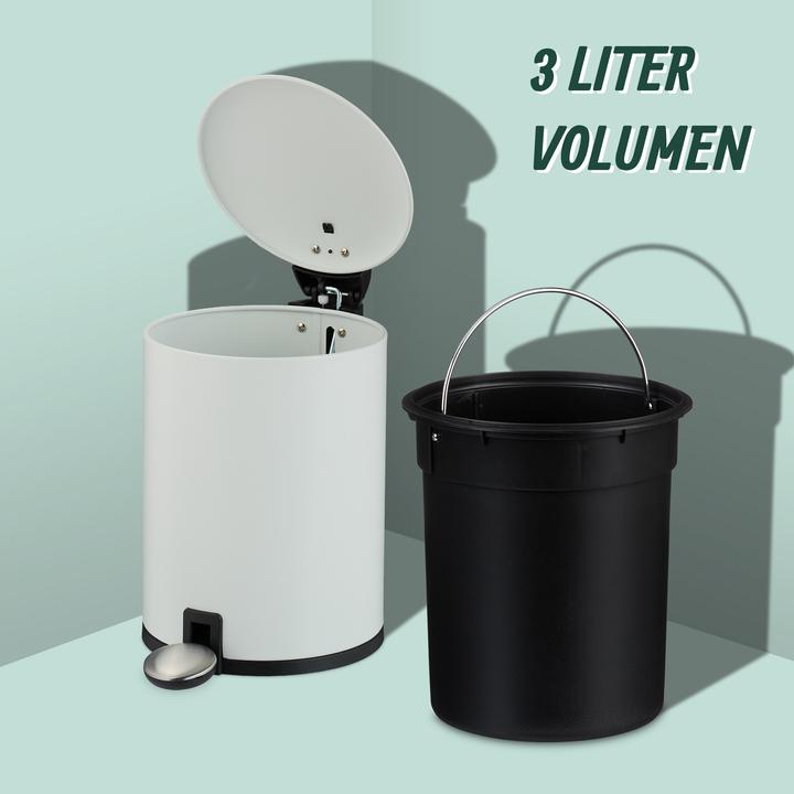 Produktbild Relaxdays Bad-Mülleimer (3 l)