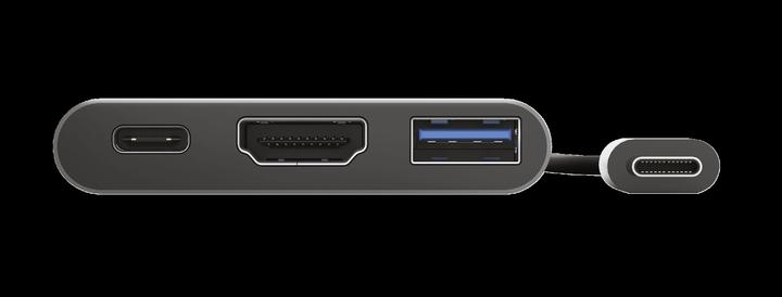 Productafbeelding Trust Dalyx - USB 3.2 Gen 1 (3.1 Gen 1) Type-C - HDMI - USB 3.2 Gen 1 (3.1 Gen 1) Type-C (USB-C, 3 ports)
