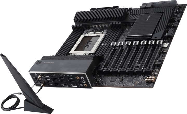 Actual product image ASUS Pro Ws Wrx80e-Sage Se Wifi (sWRX8, AMD WRX80, E-ATX)