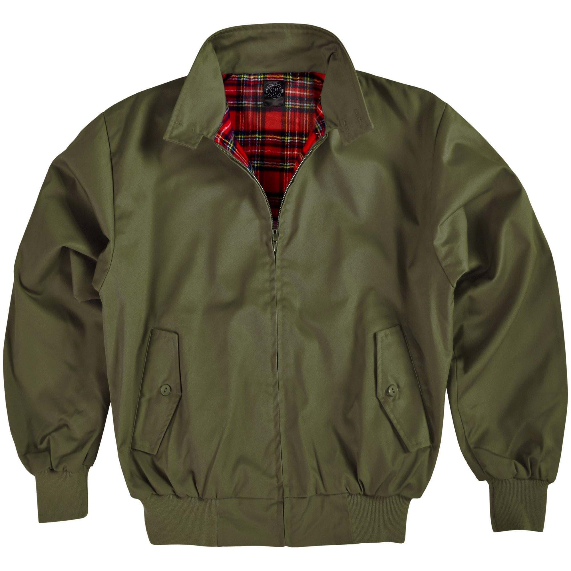 Gear Up, Herren, Jacke, Herren Harrington Jacke (S), Grün, S