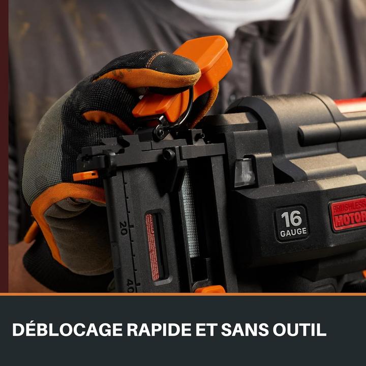 Image du produit Worx Sparachiodi Senza Filo Nitro 20V