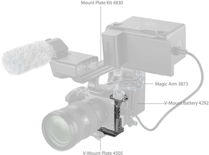 Produktbild SmallRig HawkLock Quick Release Half Cage 4772 (Cage)
