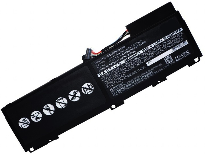 Produktbild CoreParts Battery for Samsung Laptop (1 Zellen, 5200 mAh)