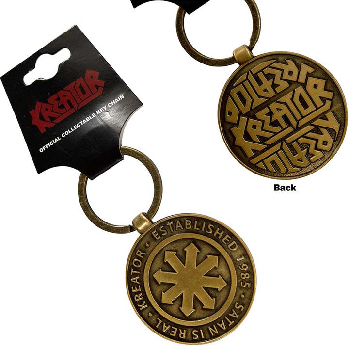 Immagine prodotto Kreator Satan Is Real Emblem Schlüsselanhänger