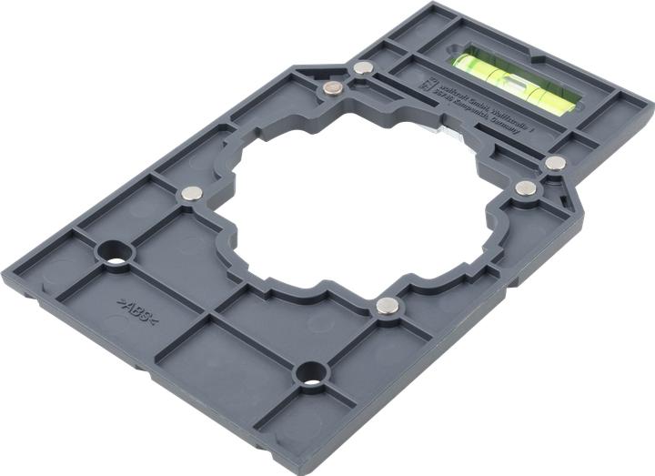 Produktbild wolfcraft 1 Markier- und Ausrichtschablone für HWD (9 cm)