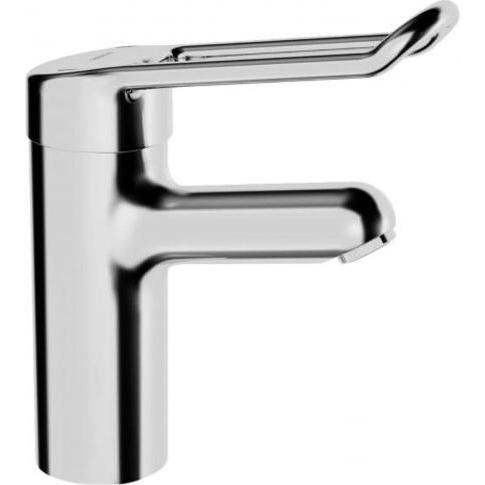 Hansa, Badarmatur, HANSAMEDIPRO protec Waschtischarmatur, Bügelhebel, Ausladung 120 mm, chrom