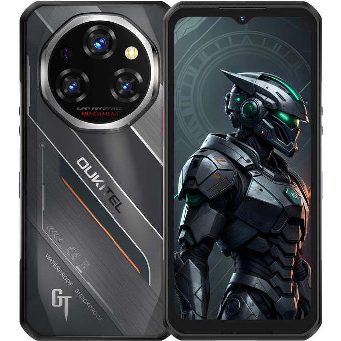 Oukitel WP62 5G Phone, 512/16 GB, black (512 GB, Nero, 6.60", 5G), Smartphone, Nero