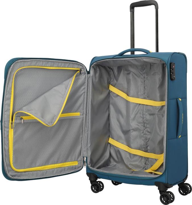 Immagine prodotto Travelite Umbria 4 Rollen Kofferset 3-teilig mit Dehnfalte (207 l)