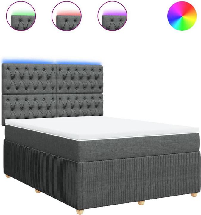 Actual product image vidaXL Boxspringbett (160 x 200 cm)