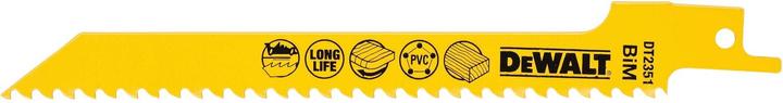 Produktbild DeWalt Saebelsaegeblatt BIM Holz 152mm 5Stk