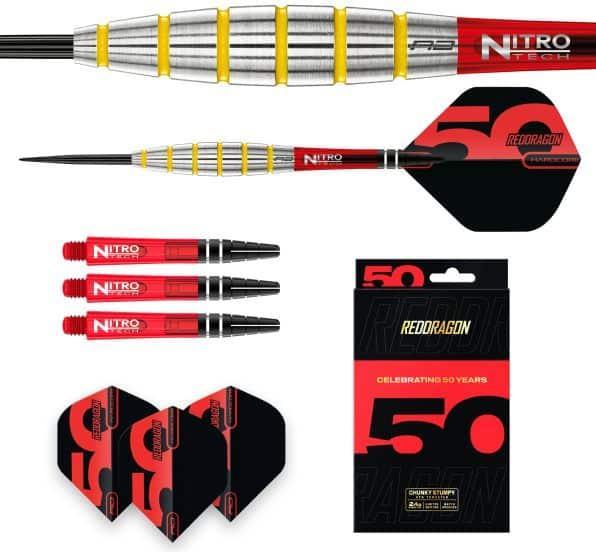 Image du produit Red Dragon Chunky Stumpy 3 – 50 Years Limited Edition (24 g)