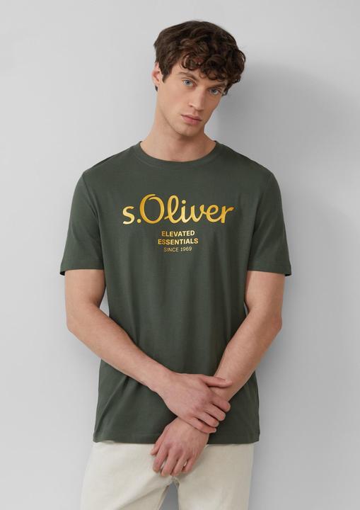 Produktbild S.Oliver T-Shirt T-Shirt mit Logo-Print (XXL)