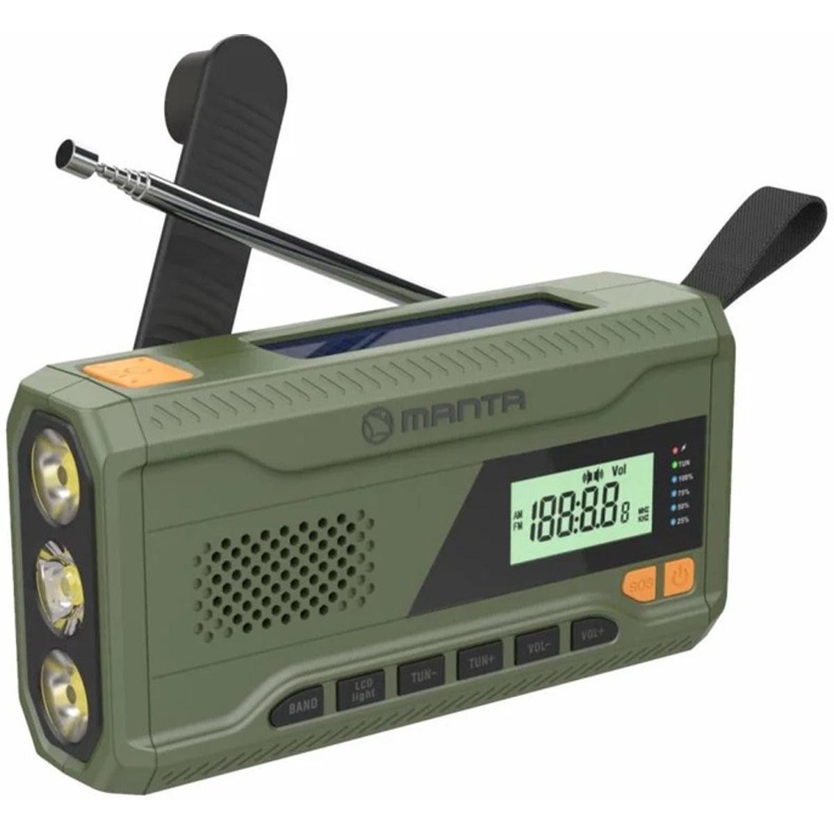 Manta RDI401G Dynamo (FM), Radio, Verde