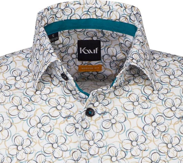 Immagine prodotto Kauf Bari Kent Kurzarm regular fit Kontrast mit Leinen (L)