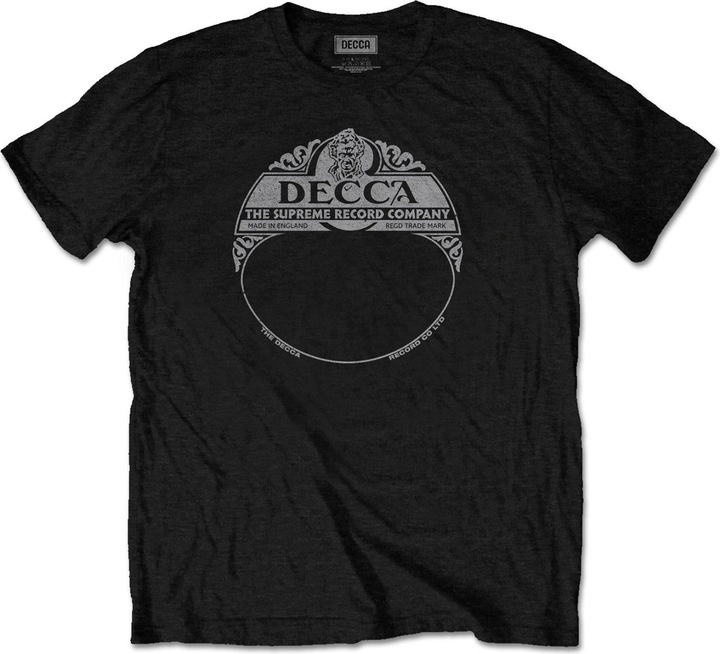 Produktbild Decca Records Erwachsene Supreme Label TShirt aus Baumwolle (S)