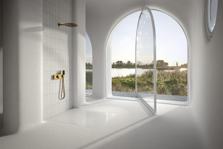 Actual product image Bette Air shower tile 1200x800mm, Anti-slip Pro, 7353