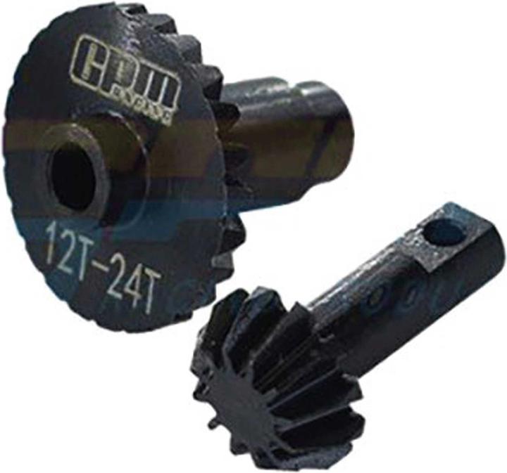 Actual product image GPM Bevel gears hardened 12/24Z black