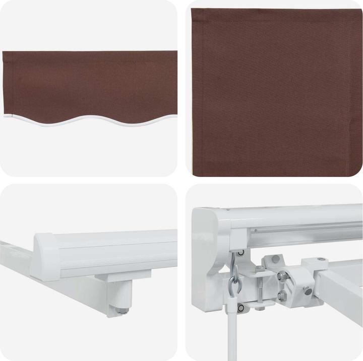 Actual product image vidaXL Einziehbare Markise (2.50 m)