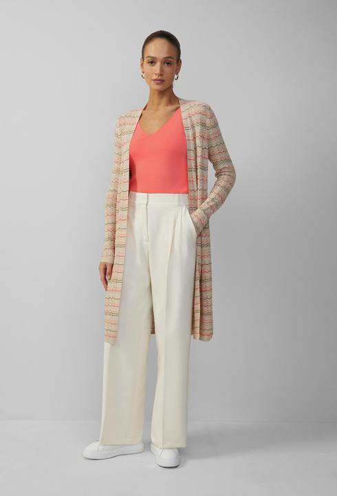 Actual product image S.Oliver Strickjacke Longcardigan mit Zick-Zack-Muster und Glitzergarn (34)