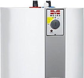Produktbild Metro Therm Vandvarmer, el 30 ltr. 3,6 kW/400 V. Rør op. HxBxD 525x460x345 mm. (3600 W)