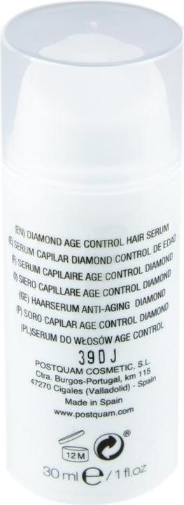 Immagine prodotto Postquam Siero per capelli Diamond Age Control 30ml (30 ml)