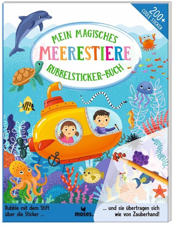 Produktbild Mein magisches Rubbelsticker-Buch Meerestiere
