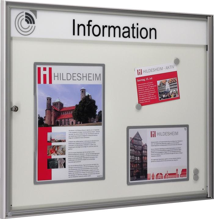 Produktbild kaiserkraft Schaukasten für den Innenbereich (Magnettafel, 98.5 x 76 cm)