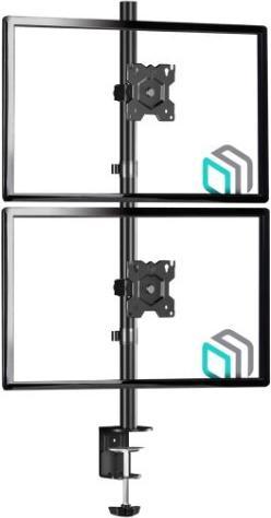 Produktbild Onkron Monitorhalterung für zwei Bildschirme 13" bis 34", bis 16 kg, schwarz (Tisch, 34", 16 kg)