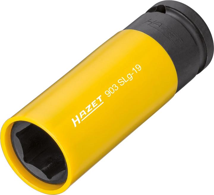 Produktbild HAZET Schlag-, Maschinenschrauber Steckschlüssel Satz 903SLG-19/3 ∙ Vierkant12,5 mm (1/2 Zoll) ∙ Au… (19 mm)
