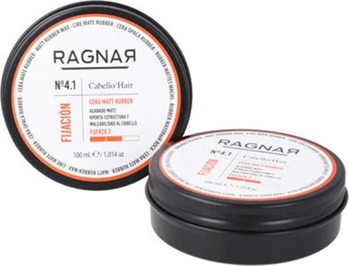 Actual product image Ragnar Matt Rubber Wax Strength 2 100ml - Perfect For Styling With A Matte Finish (Hair gel, 100 ml)