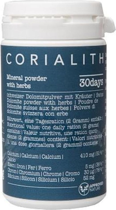 Produktbild Corialith Schweizer Dolomitpulver mit Kräuter (1 Stück, Pulver, 88 g)