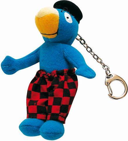 Actual product image Globi Keychain Plush