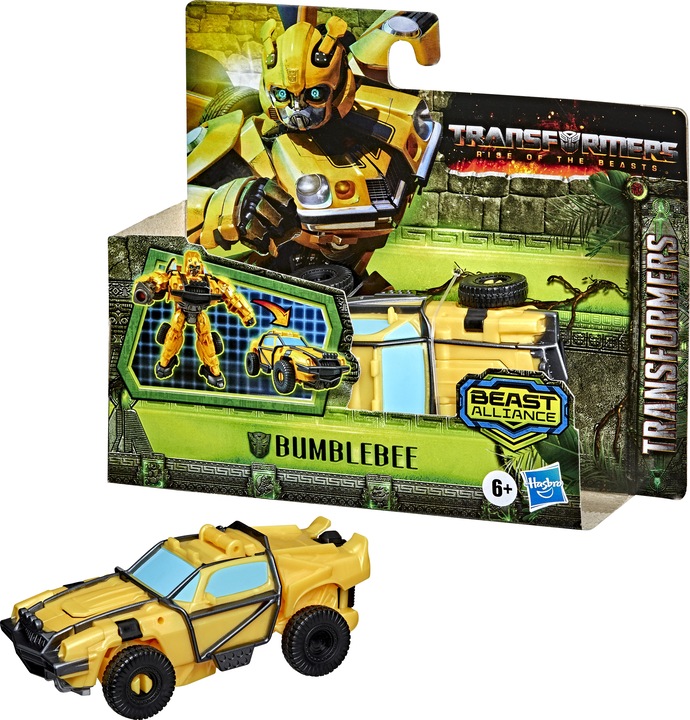 Immagine prodotto Transformers Rise of the Beasts, figura d'azione di Bumblebee dell'Alleanza delle Bestie al film